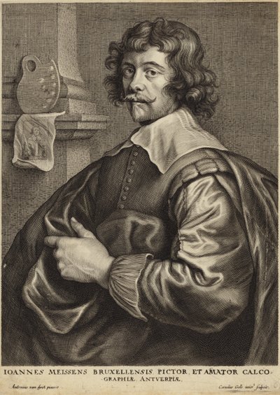 Portret van Jan Meyssens door Anthony van Dyck